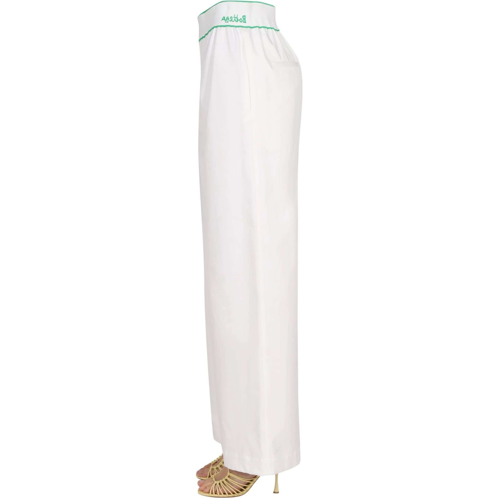 COTTON TWILL TROUSERS