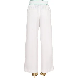 COTTON TWILL TROUSERS