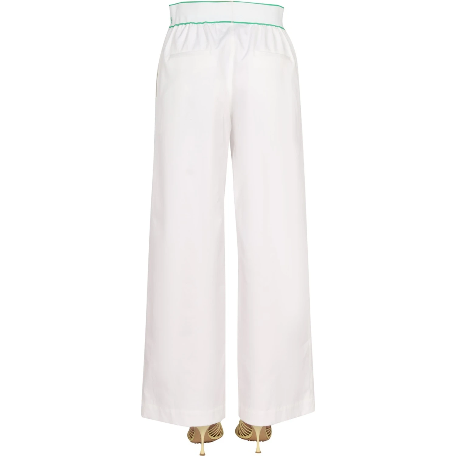 COTTON TWILL TROUSERS