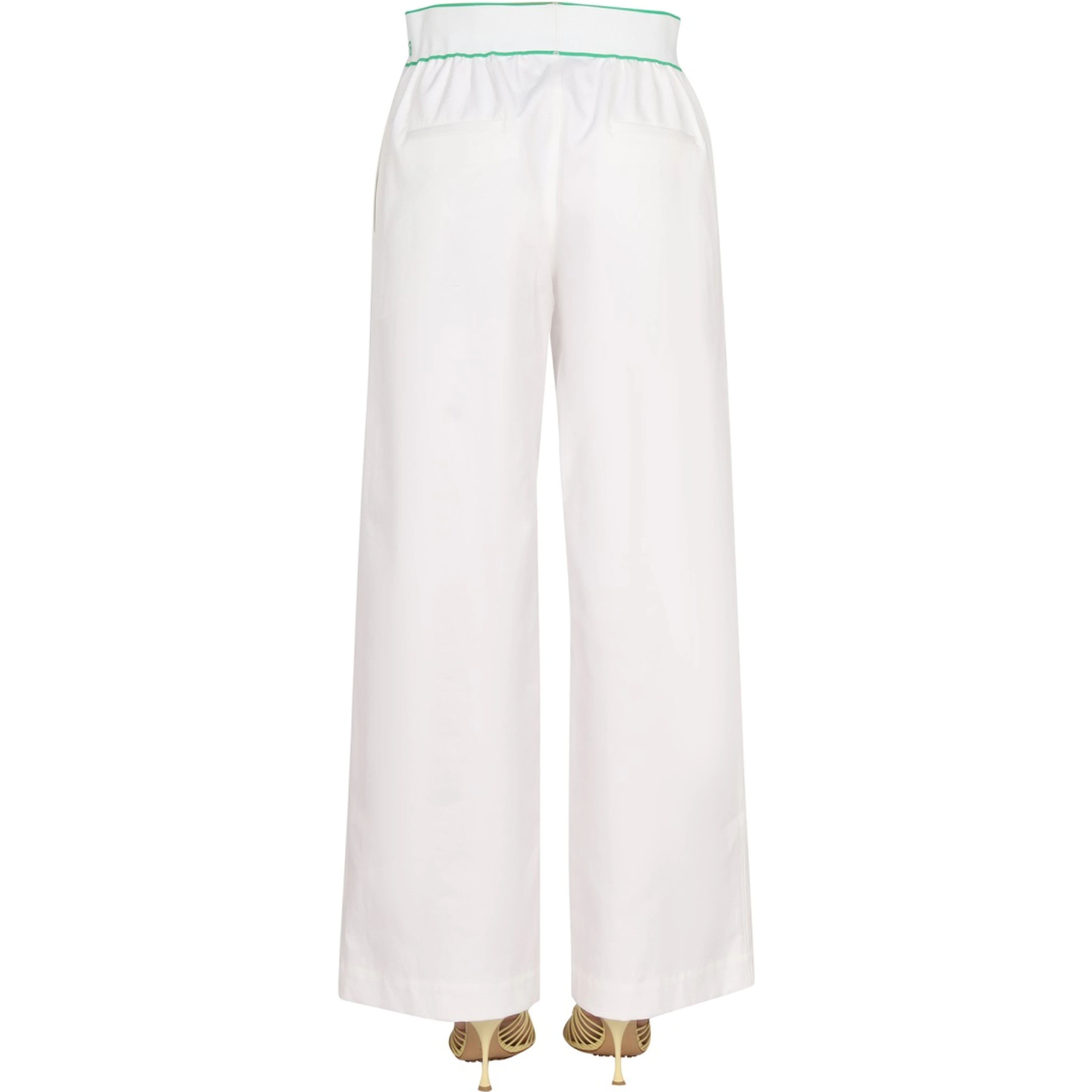 COTTON TWILL TROUSERS