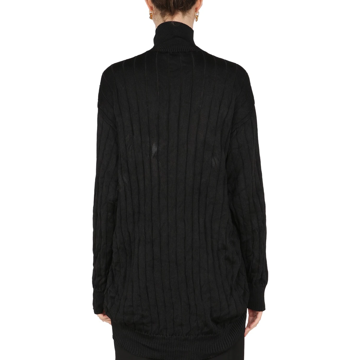 OVERSIZED TURTLENECK PULLOVER
