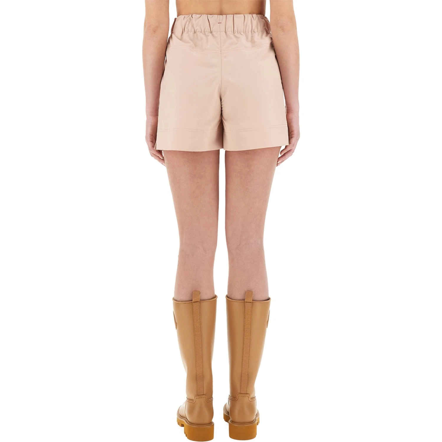COTTON GABARDINE SHORTS