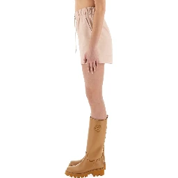 COTTON GABARDINE SHORTS