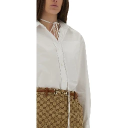 COTTON POPLIN SHIRT