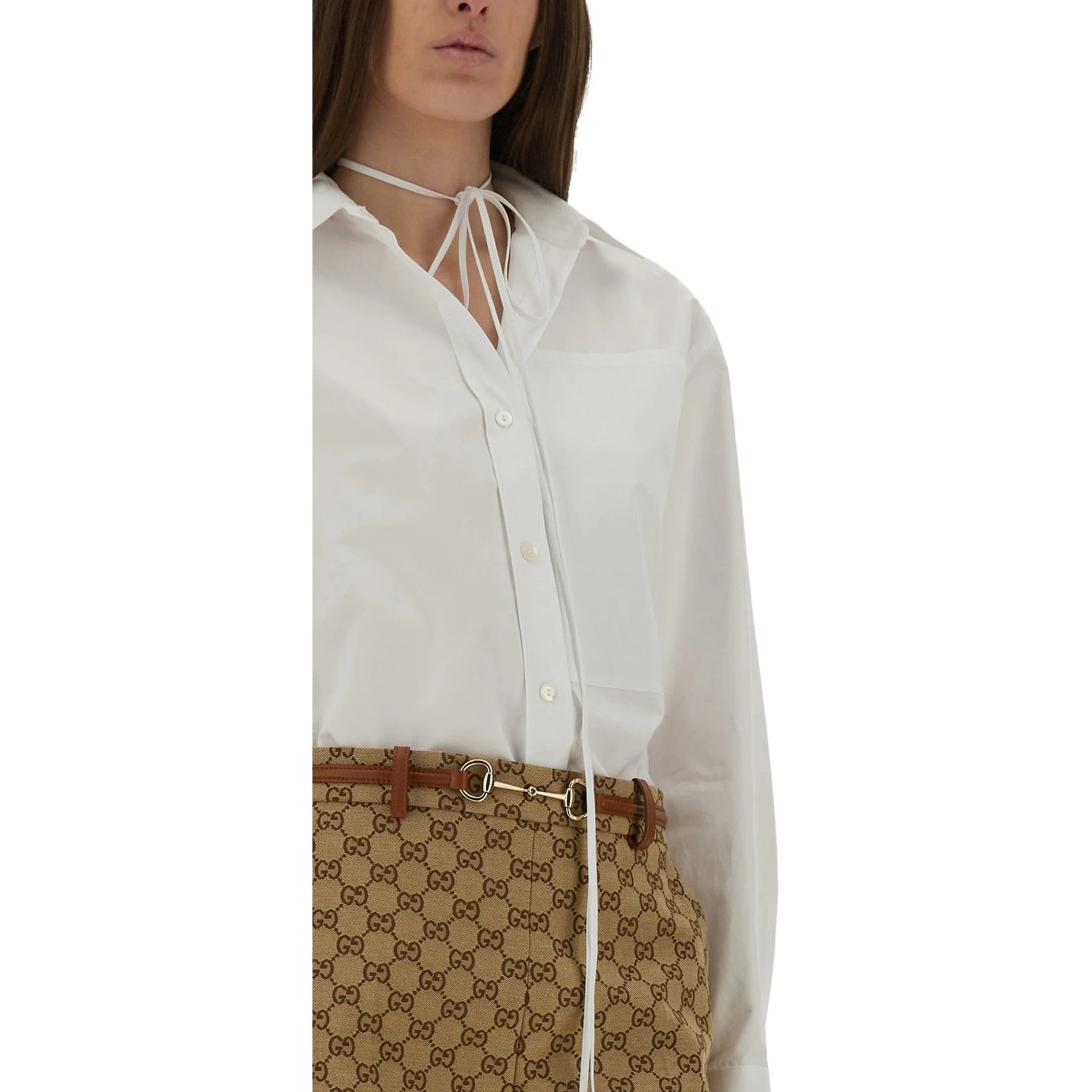 COTTON POPLIN SHIRT
