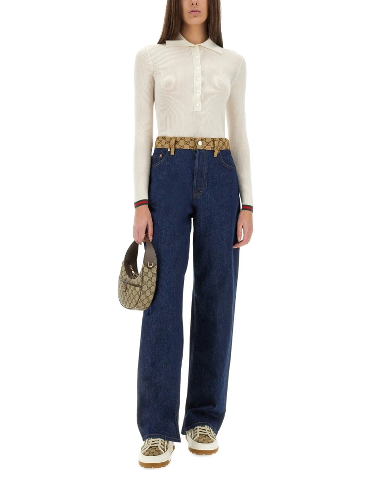 CASHMERE AND SILK POLO SHIRT alternative