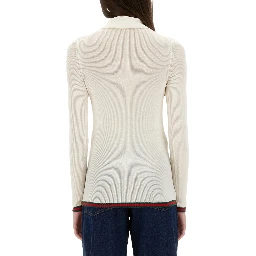 CASHMERE AND SILK POLO SHIRT