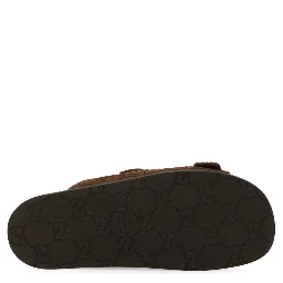 LEATHER SLIDER SANDAL
