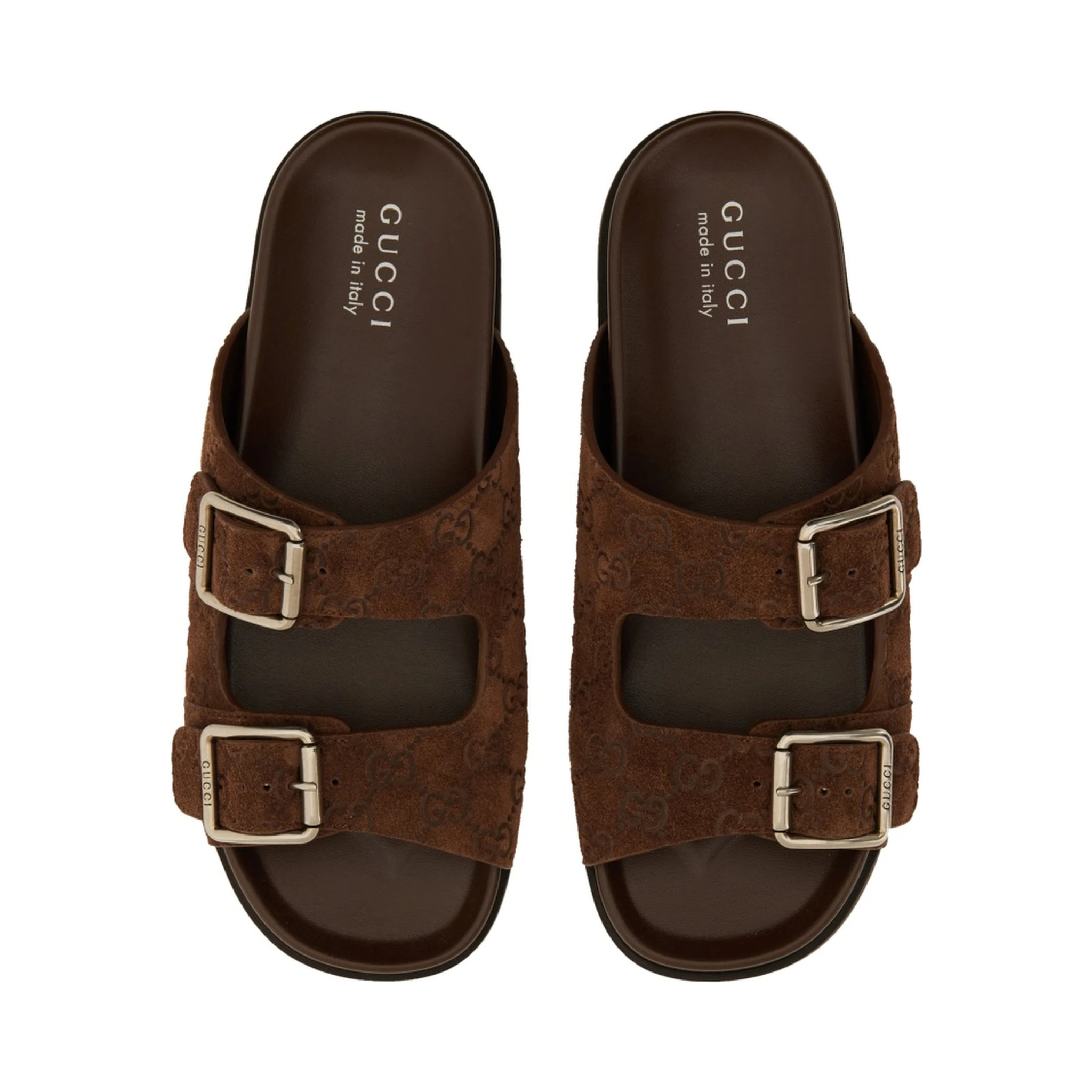 LEATHER SLIDER SANDAL