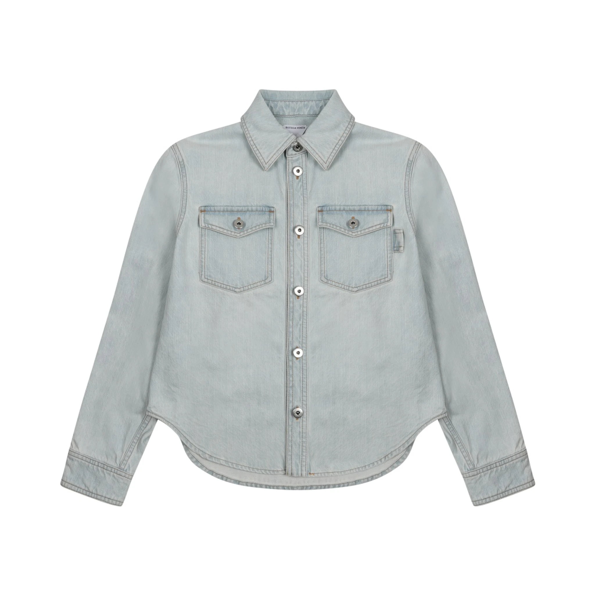 "EXTRA BLEACH" DENIM SHIRT