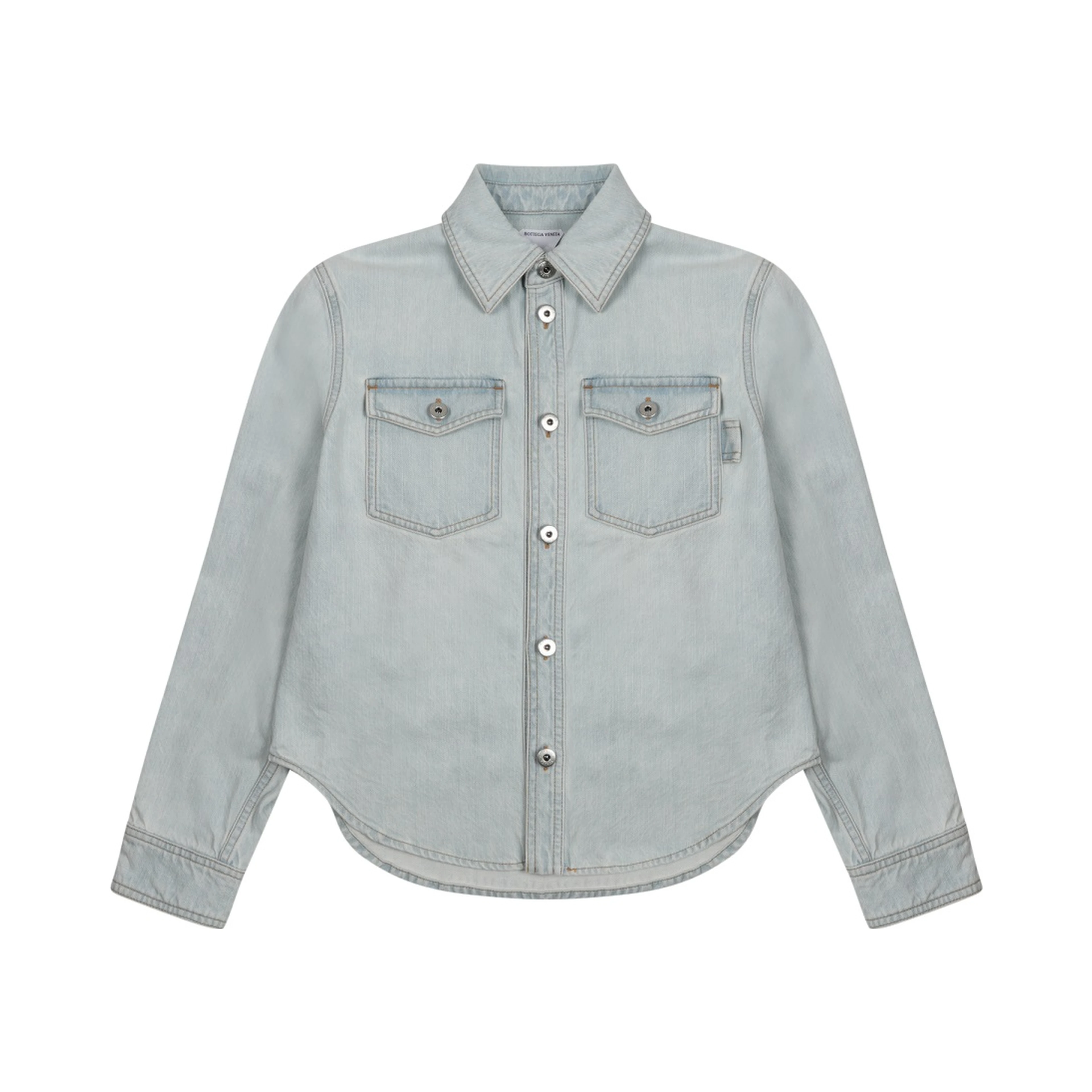 "EXTRA BLEACH" DENIM SHIRT