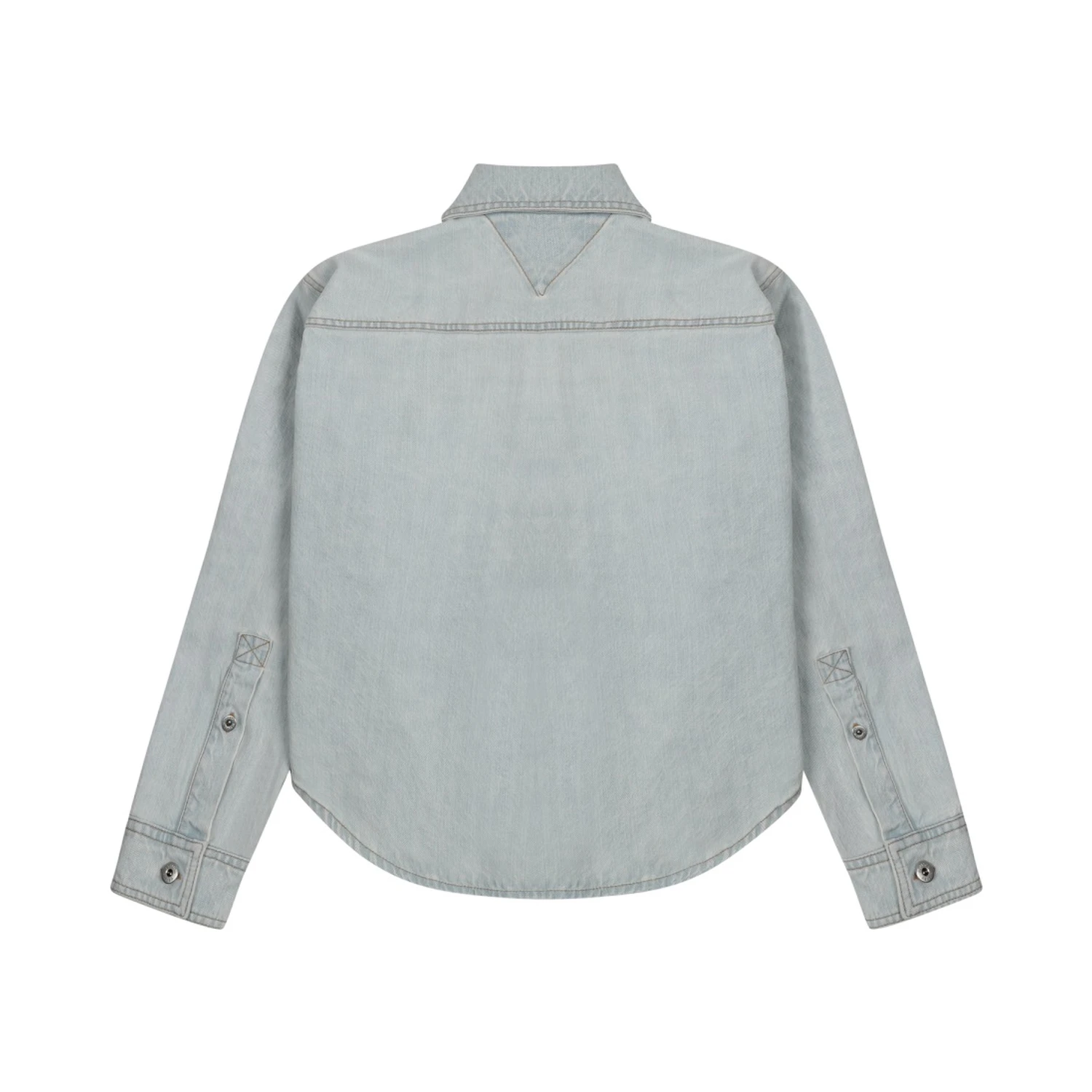 "EXTRA BLEACH" DENIM SHIRT