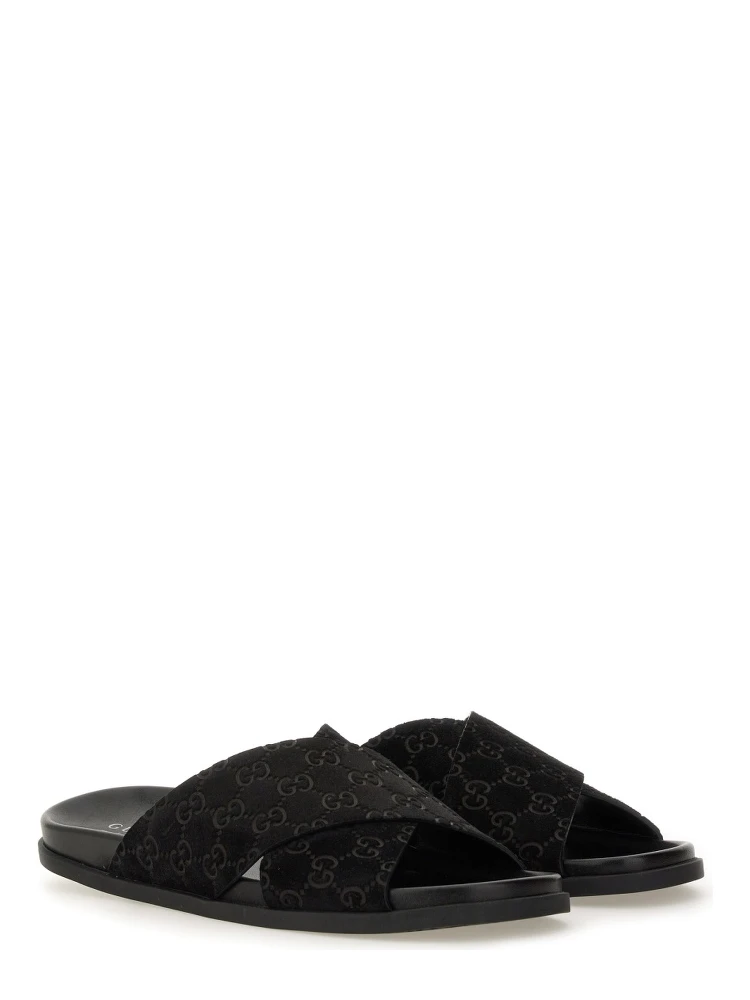 SANDAL SLIDER WITH GG PATTERN alternative