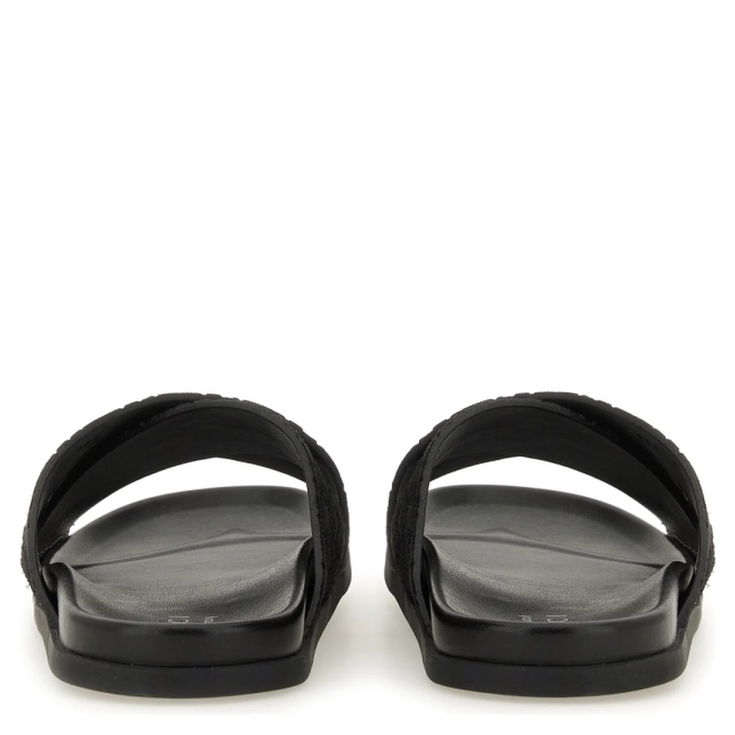 SANDAL SLIDER WITH GG PATTERN