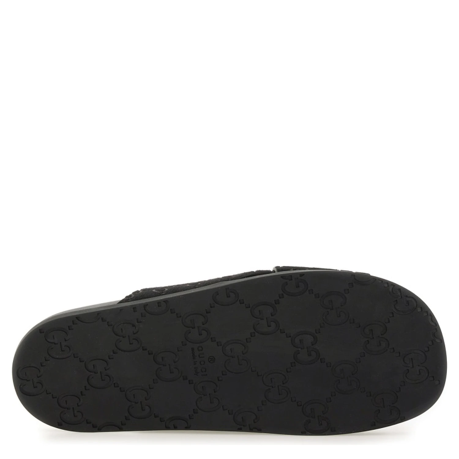 SANDAL SLIDER WITH GG PATTERN