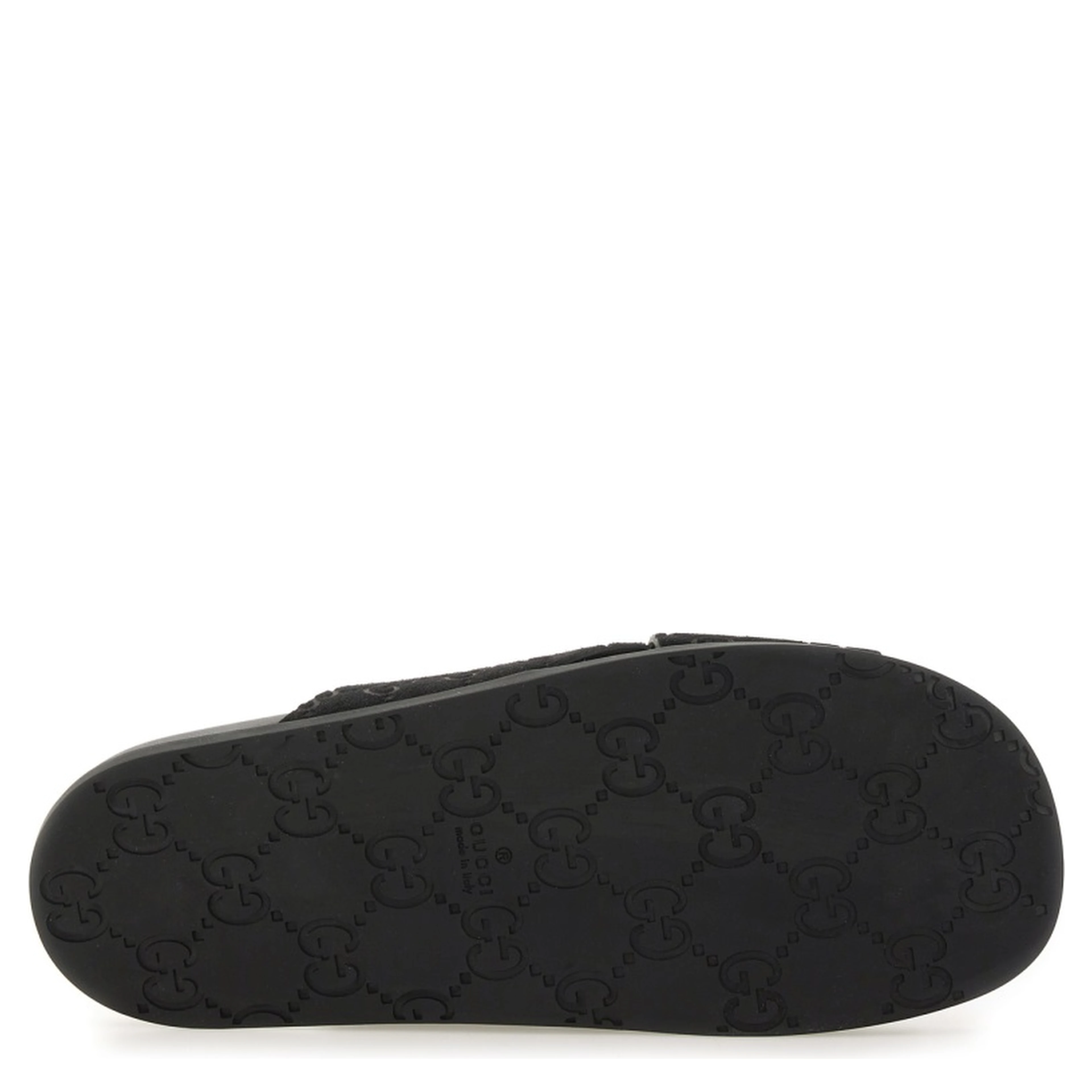 SANDAL SLIDER WITH GG PATTERN
