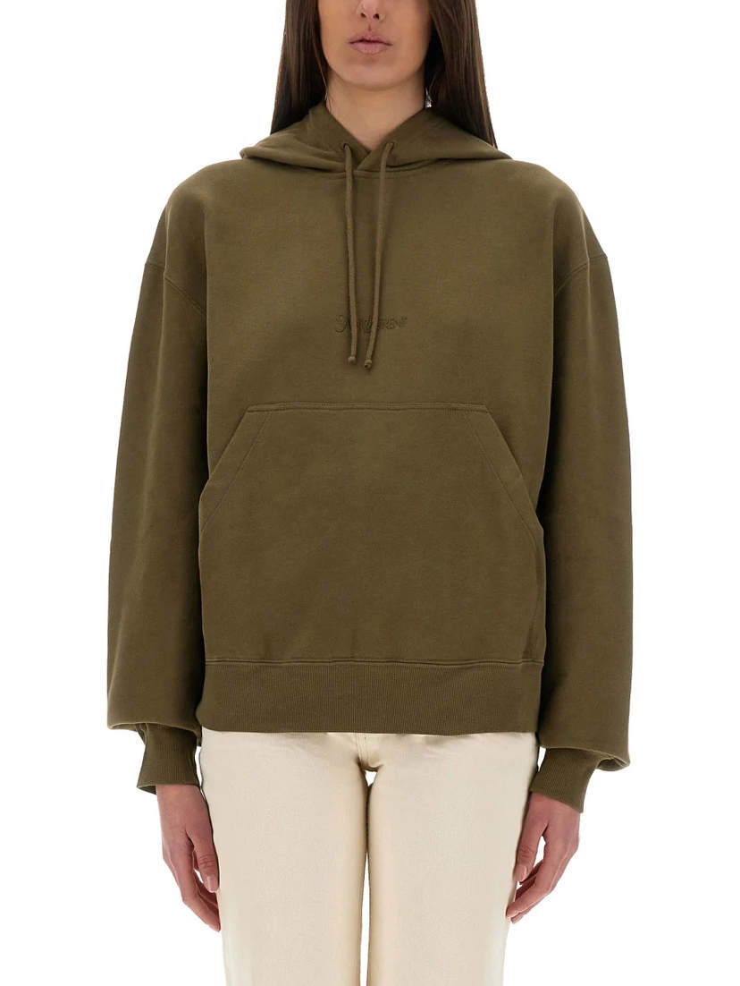 SWEATSHIRT WITH LOGO