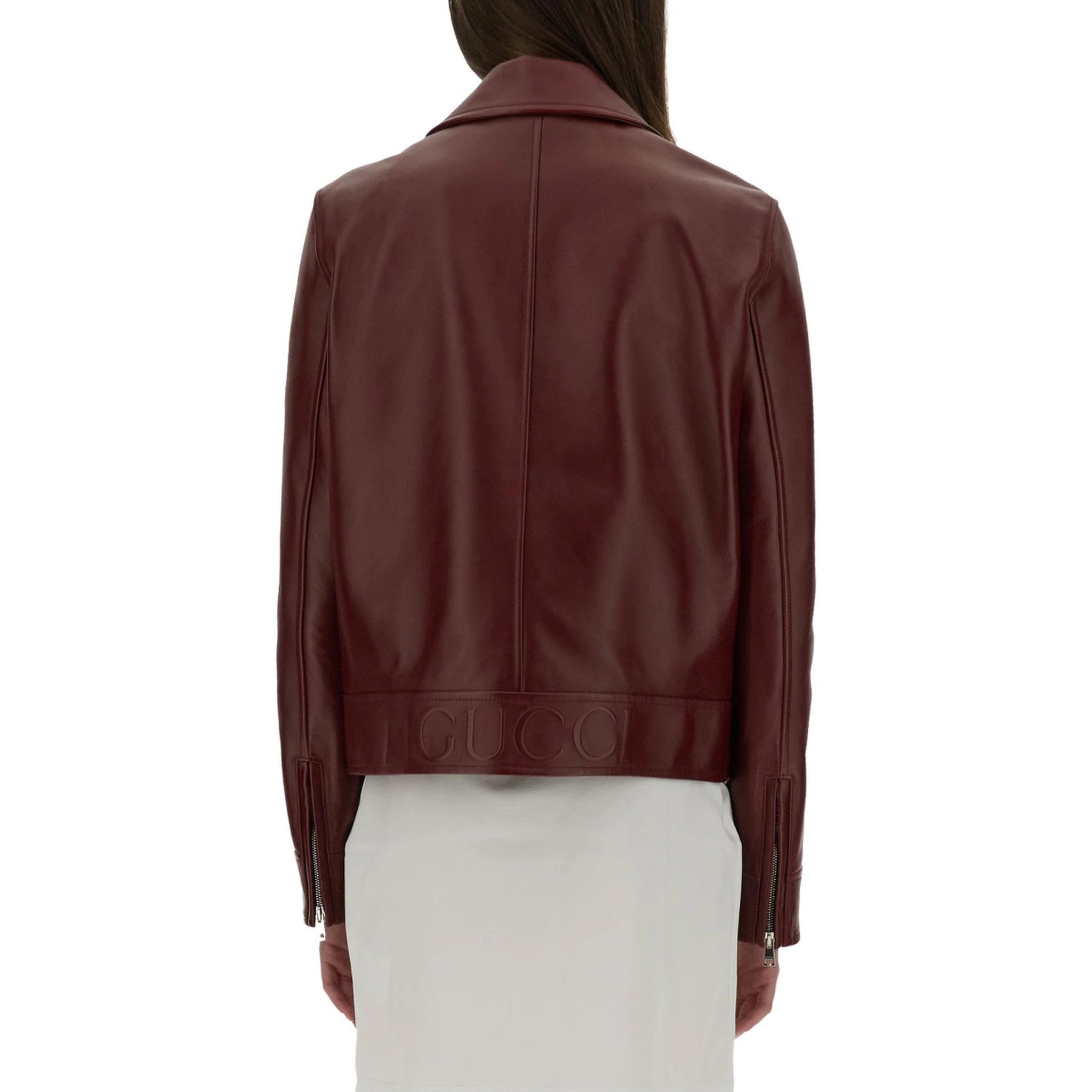 LEATHER BIKER JACKET