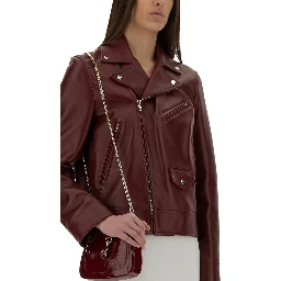 LEATHER BIKER JACKET