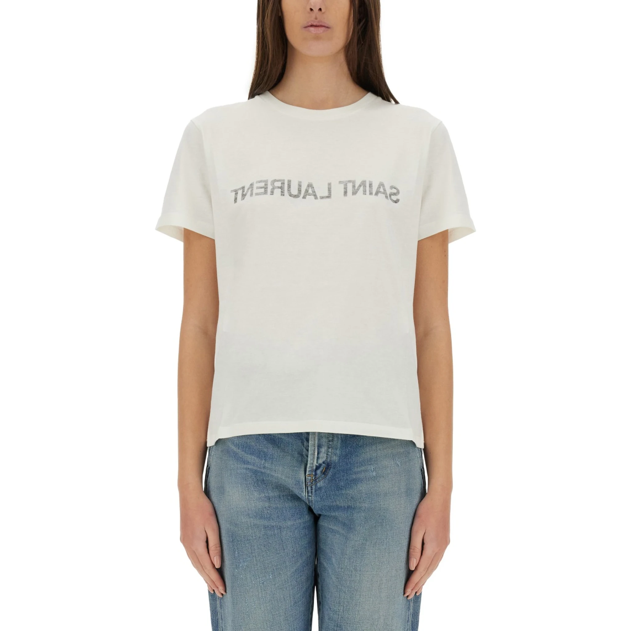 SAINT LAURENT REVERSE T-SHIRT