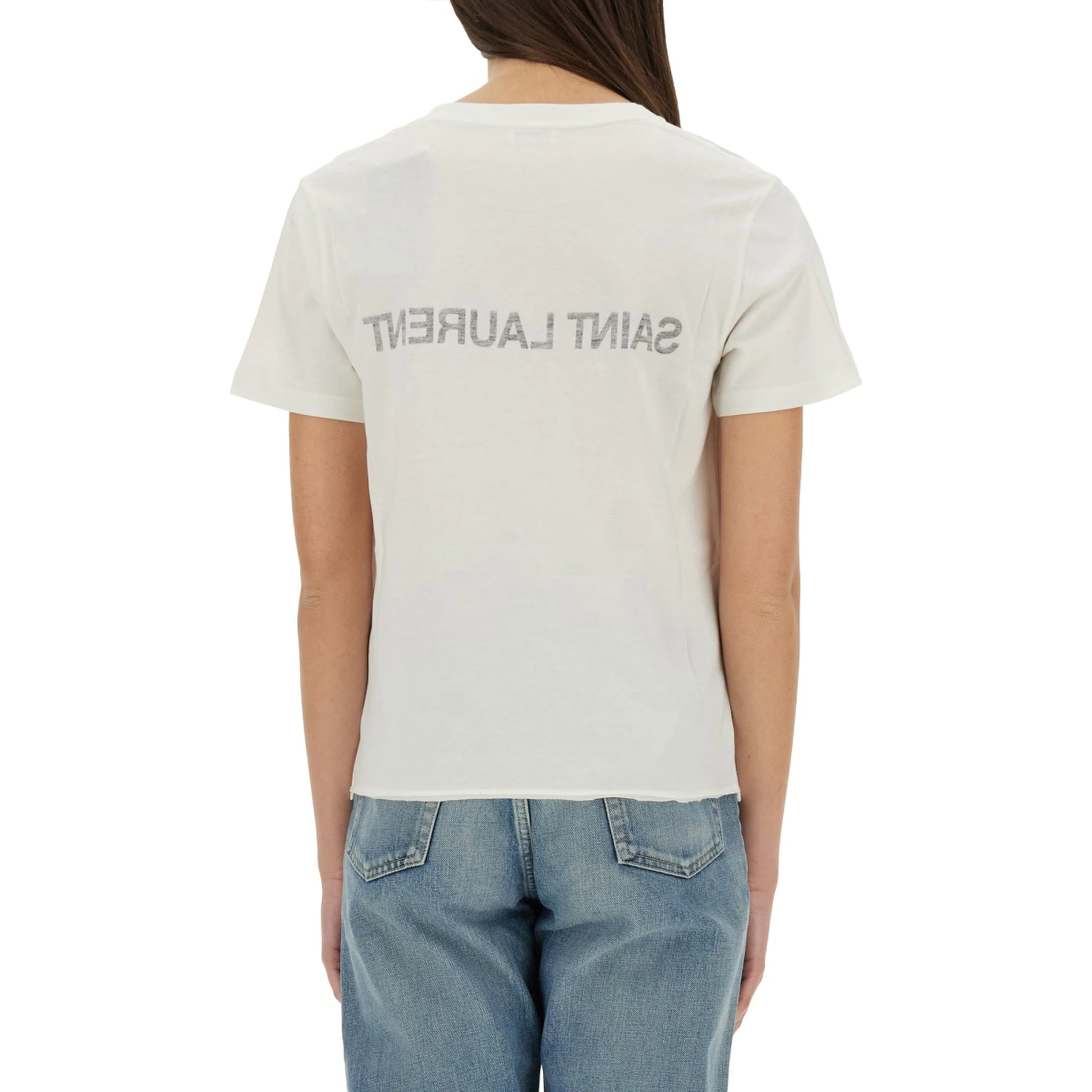 SAINT LAURENT REVERSE T-SHIRT