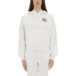 COTTON SWEATSHIRT WITH EMBROIDERY