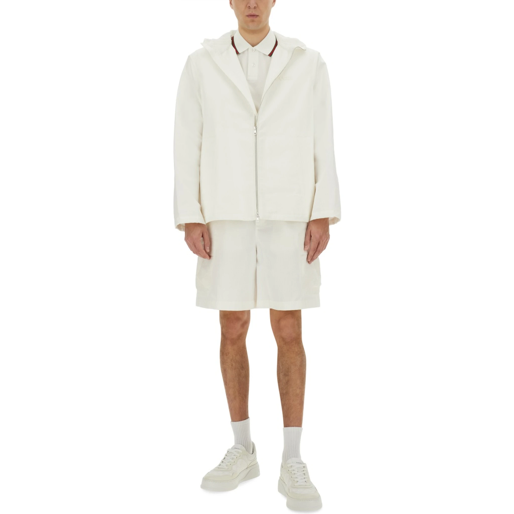 COTTON "WEB" SHORTS