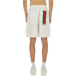 COTTON "WEB" SHORTS