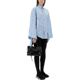 BLOUSE WITH KNOTTED CUFFS