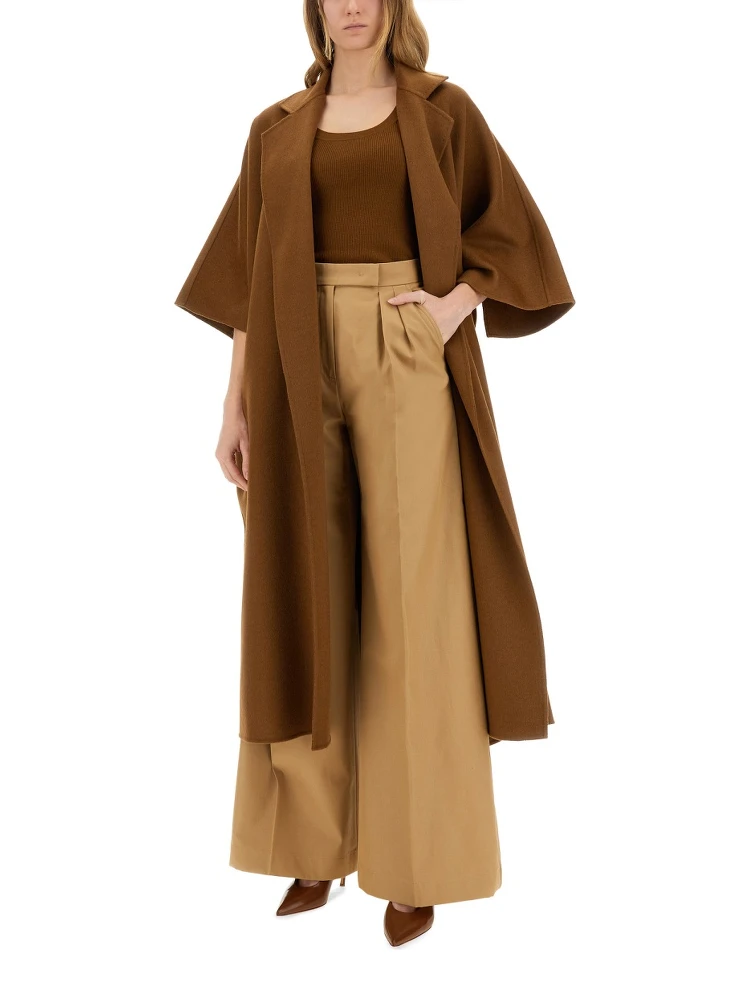 CAMEL DRAP CAPE COAT alternative