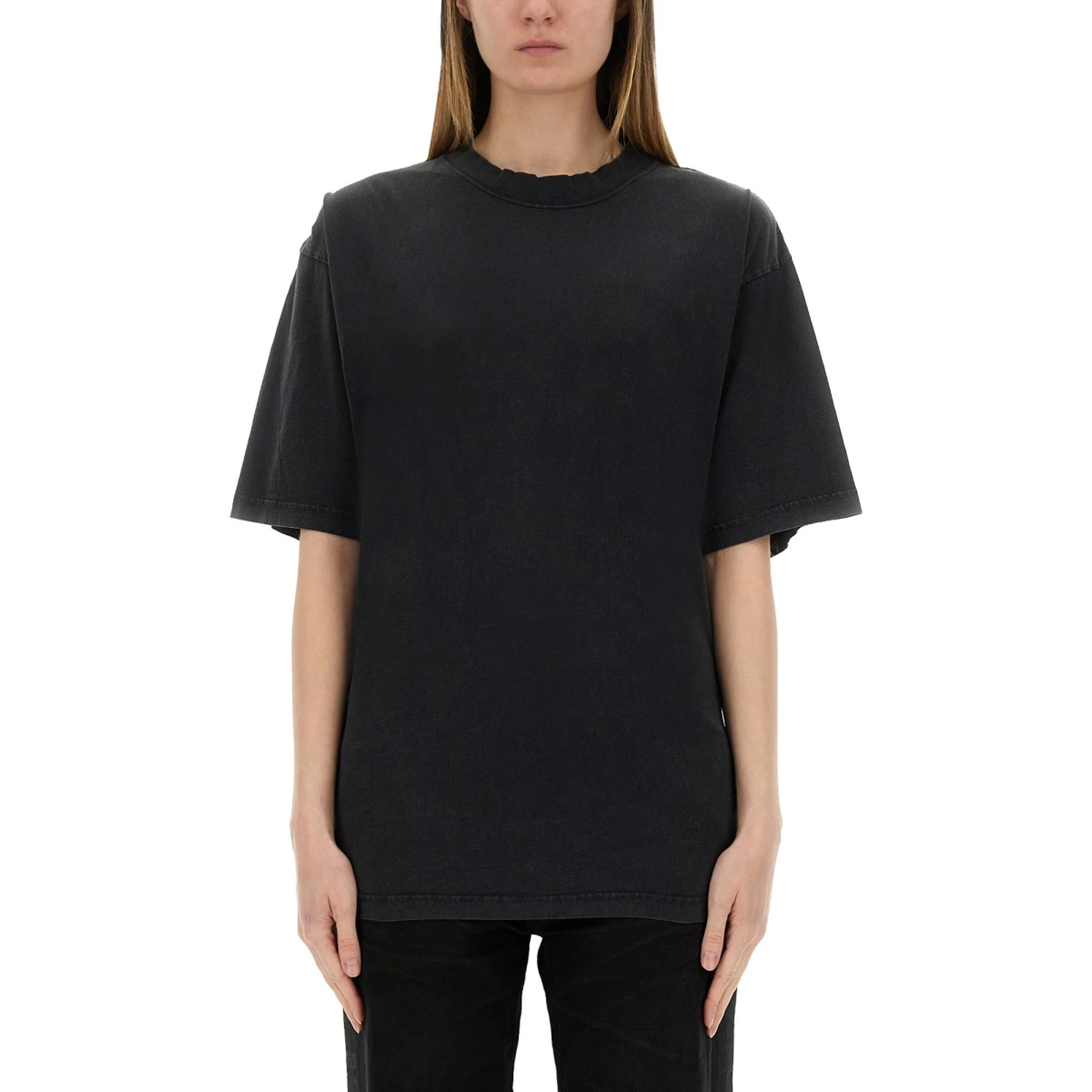 "LACE-UP" T-SHIRT