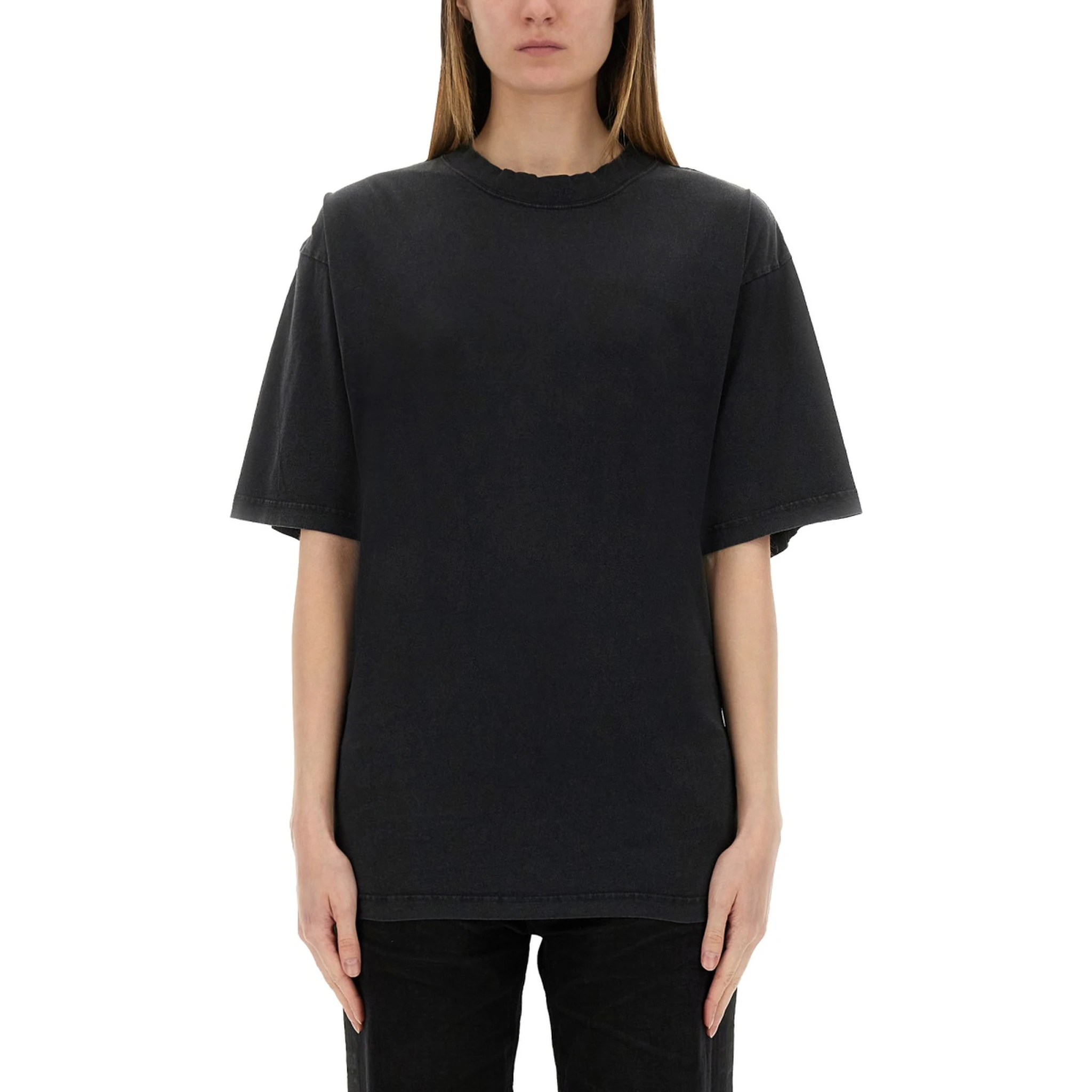 "LACE-UP" T-SHIRT