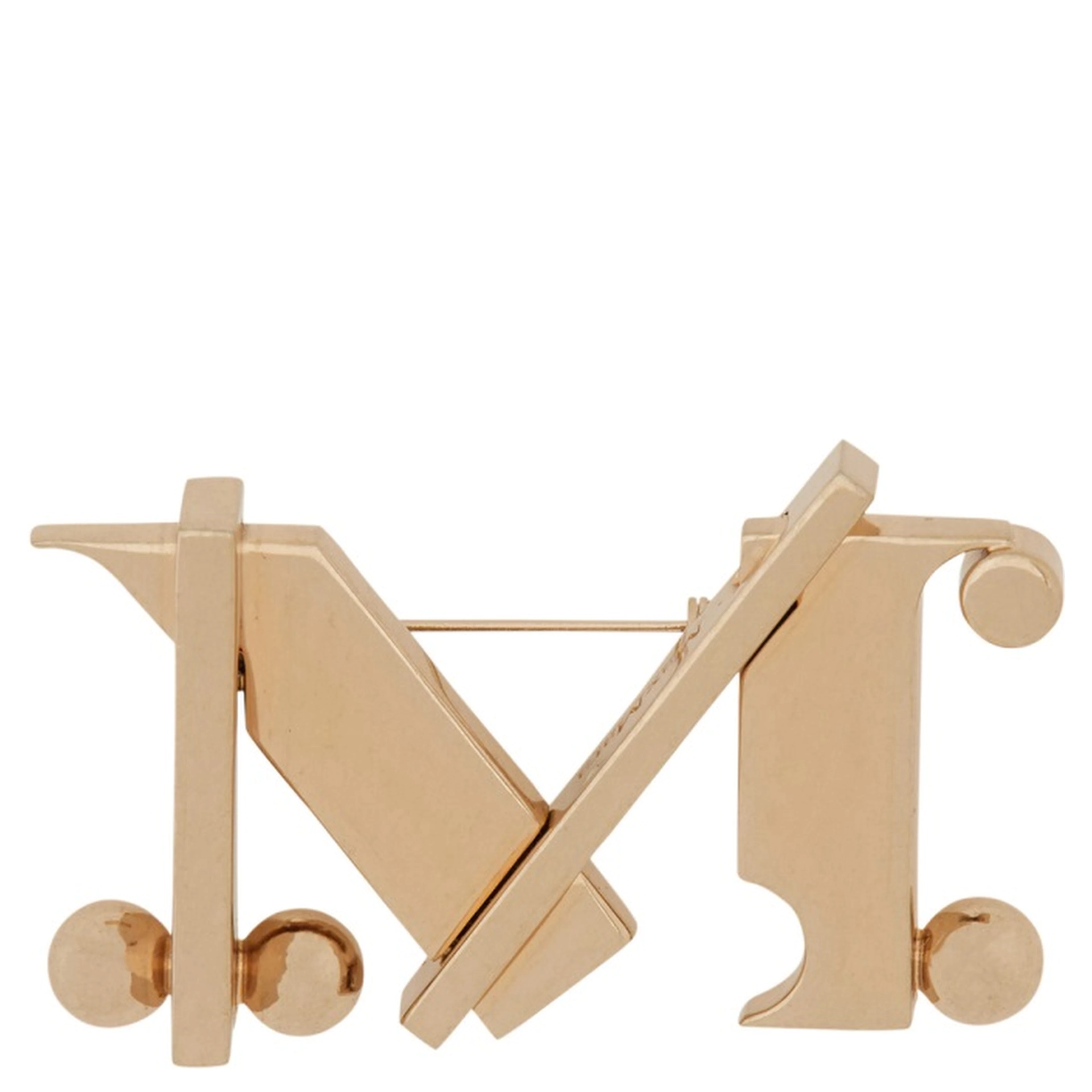 MONOGRAM BROOCH