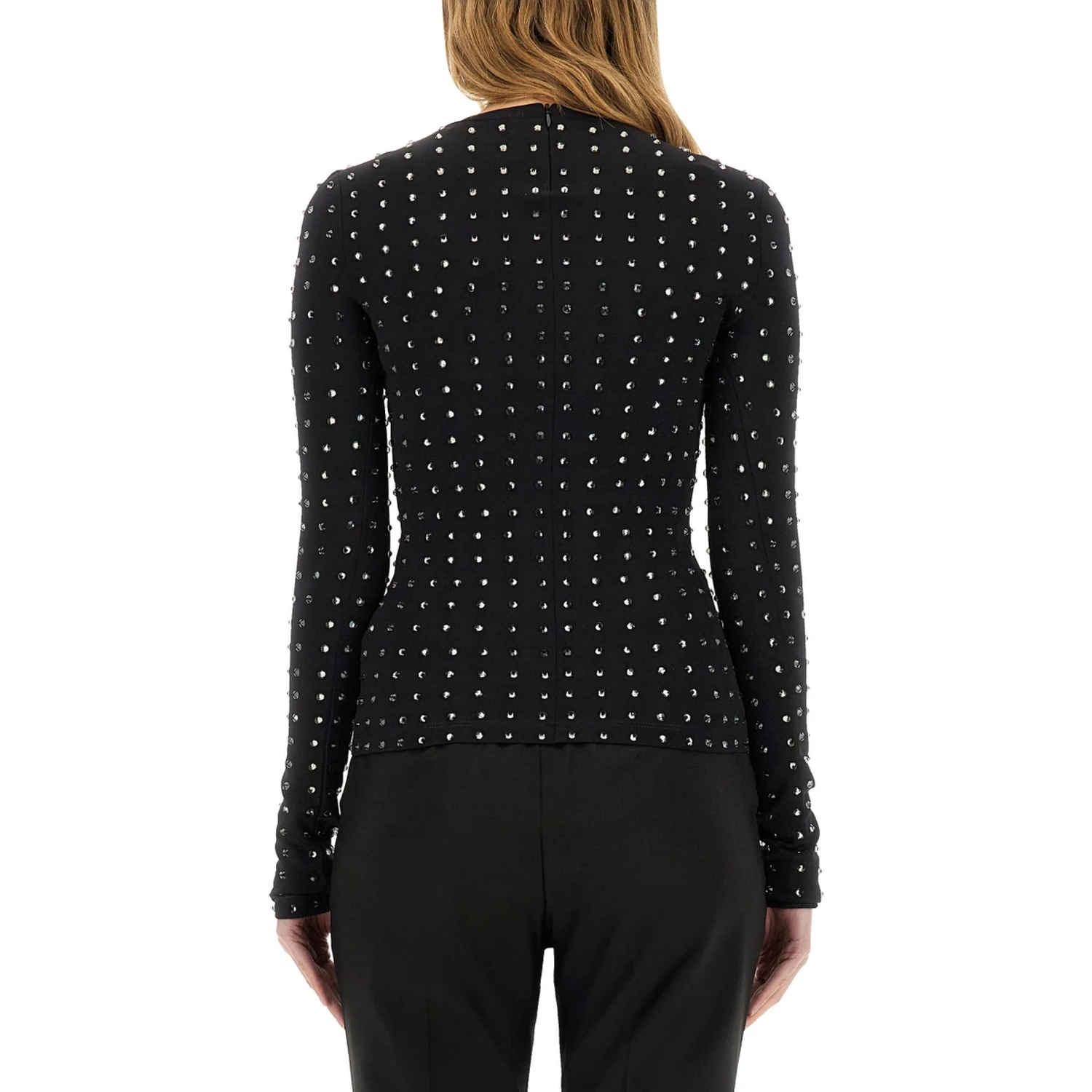 "NEGUS" TOP WITH CRYSTALS