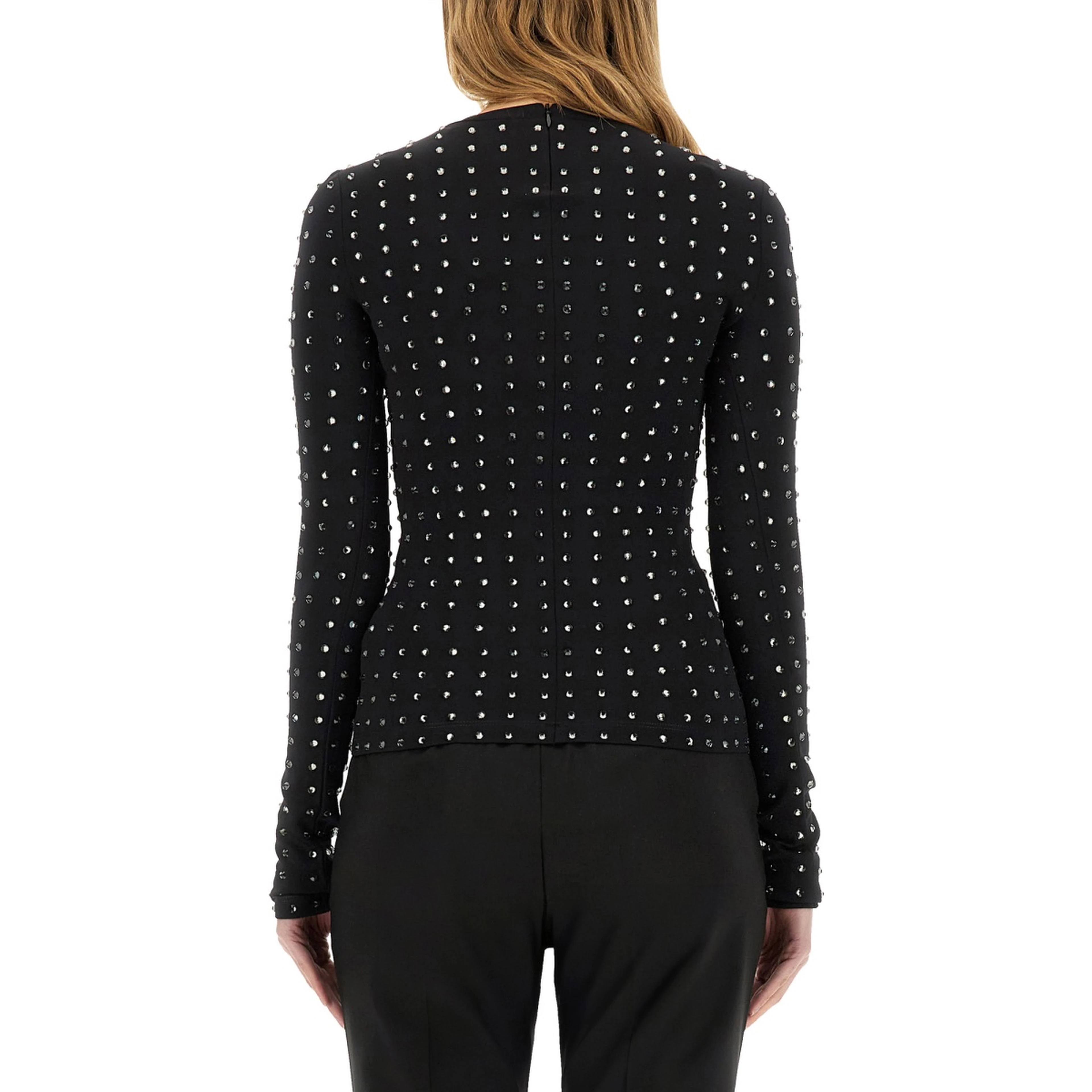 "NEGUS" TOP WITH CRYSTALS