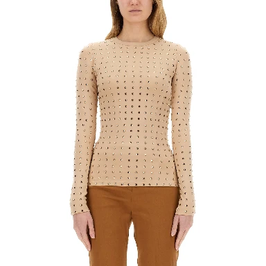"NEGUS" TOP WITH CRYSTALS