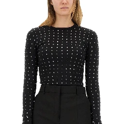 "NEGUS" TOP WITH CRYSTALS