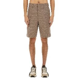 JACQUARD BERMUDA SHORTS