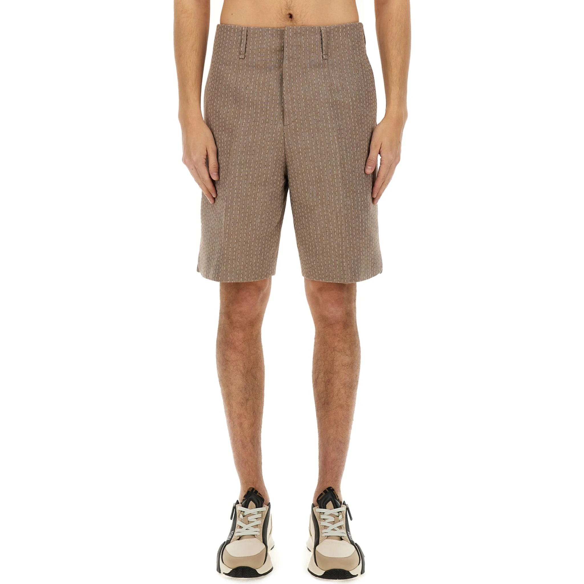 JACQUARD BERMUDA SHORTS