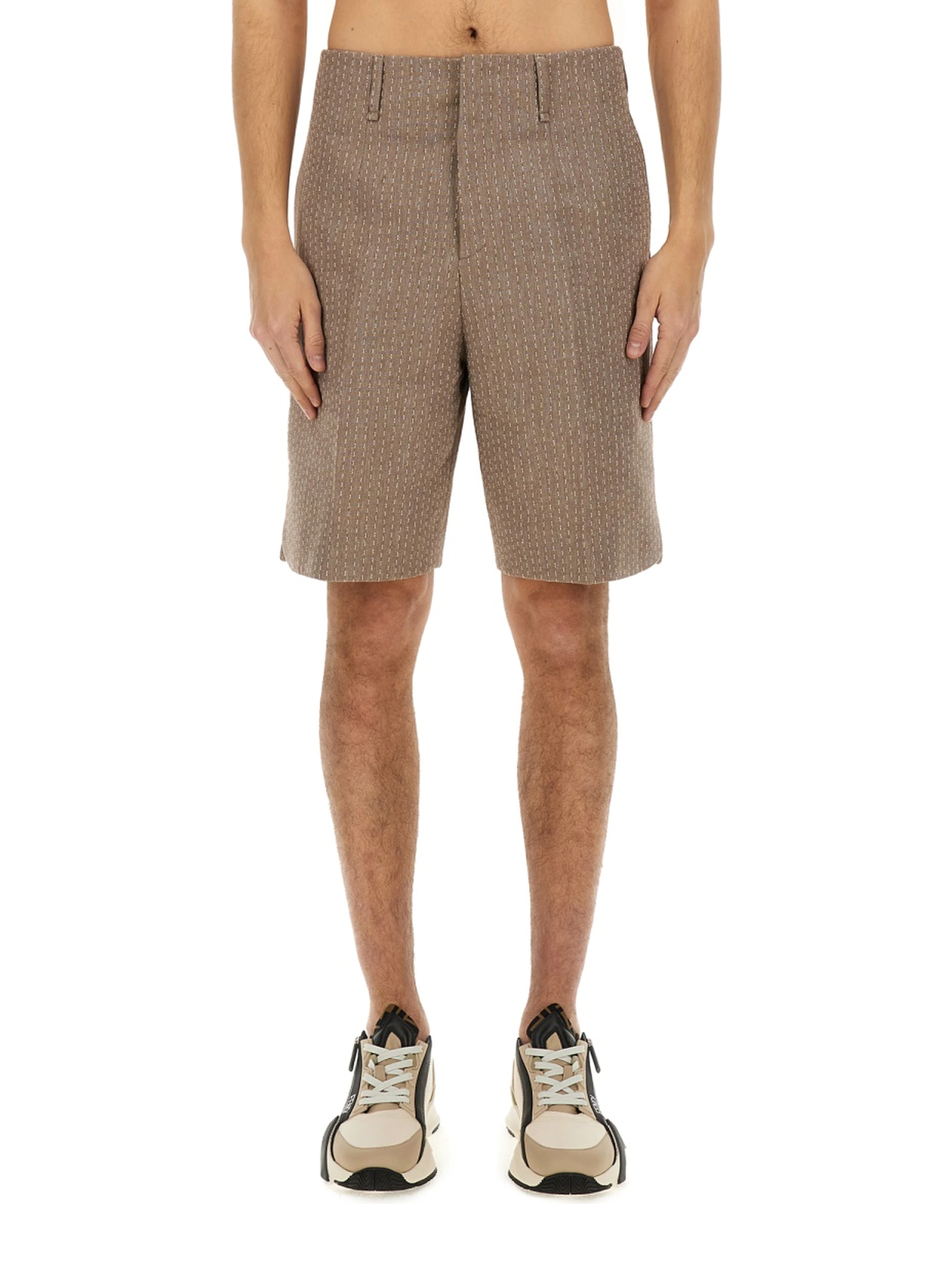 JACQUARD BERMUDA SHORTS