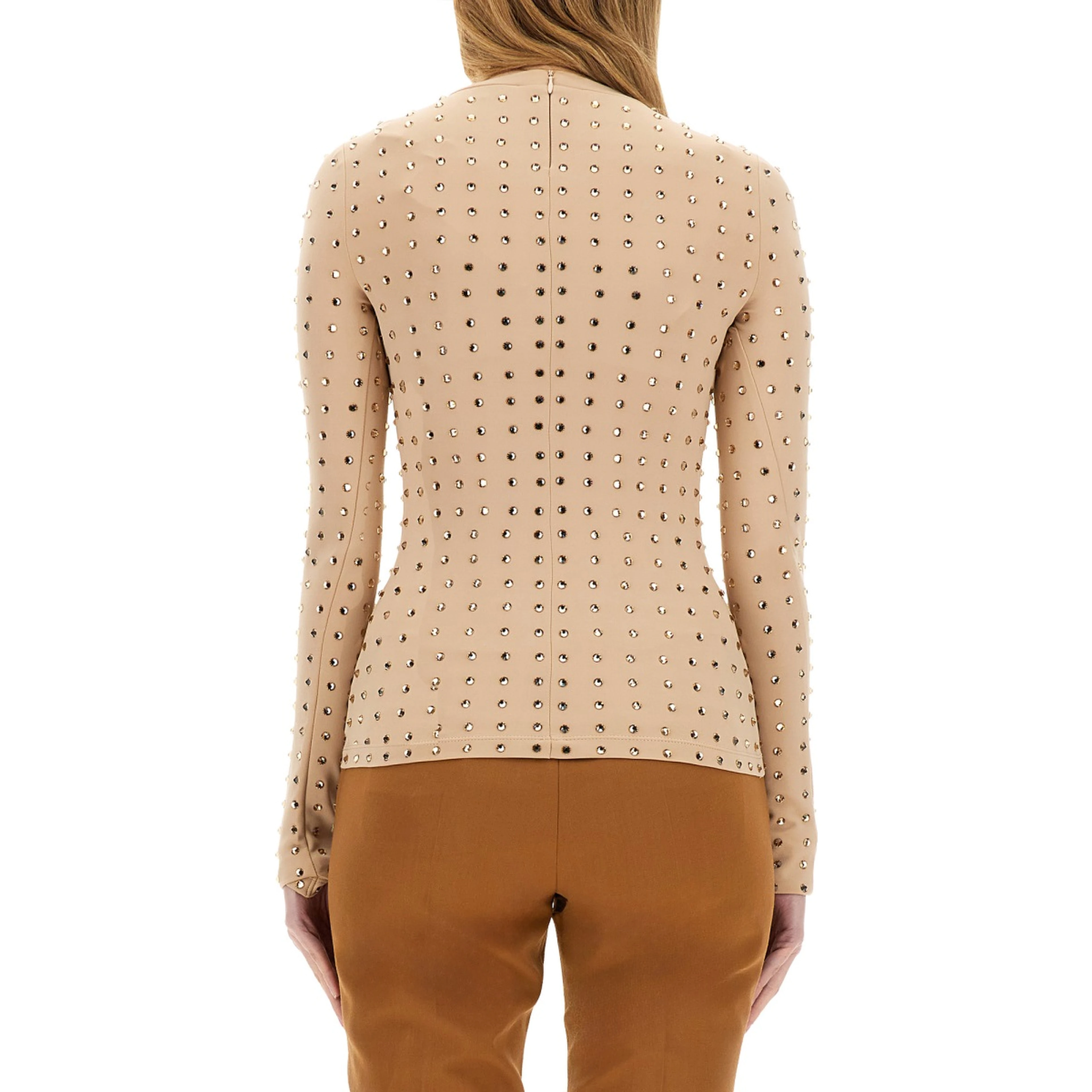 "NEGUS" TOP WITH CRYSTALS