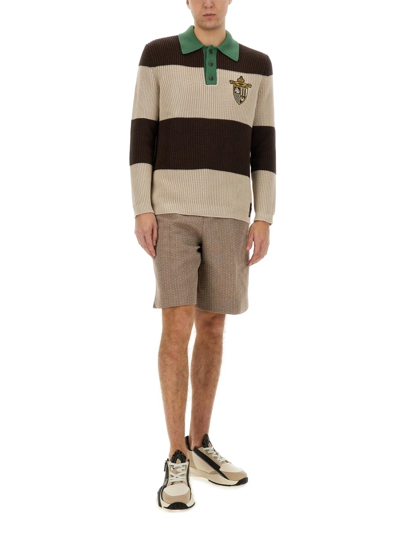 JACQUARD BERMUDA SHORTS