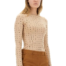 "NEGUS" TOP WITH CRYSTALS