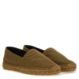 COTTON GABARDINE ESPADRILLE