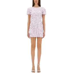 MINI DRESS WITH RHINESTONES