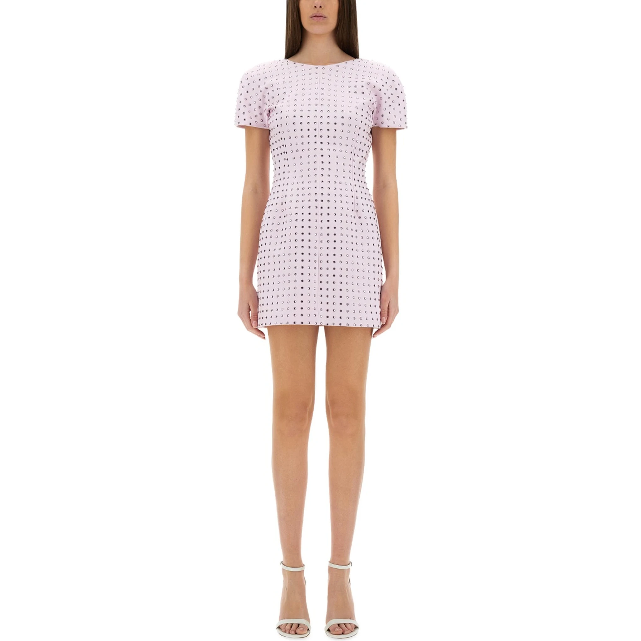 MINI DRESS WITH RHINESTONES