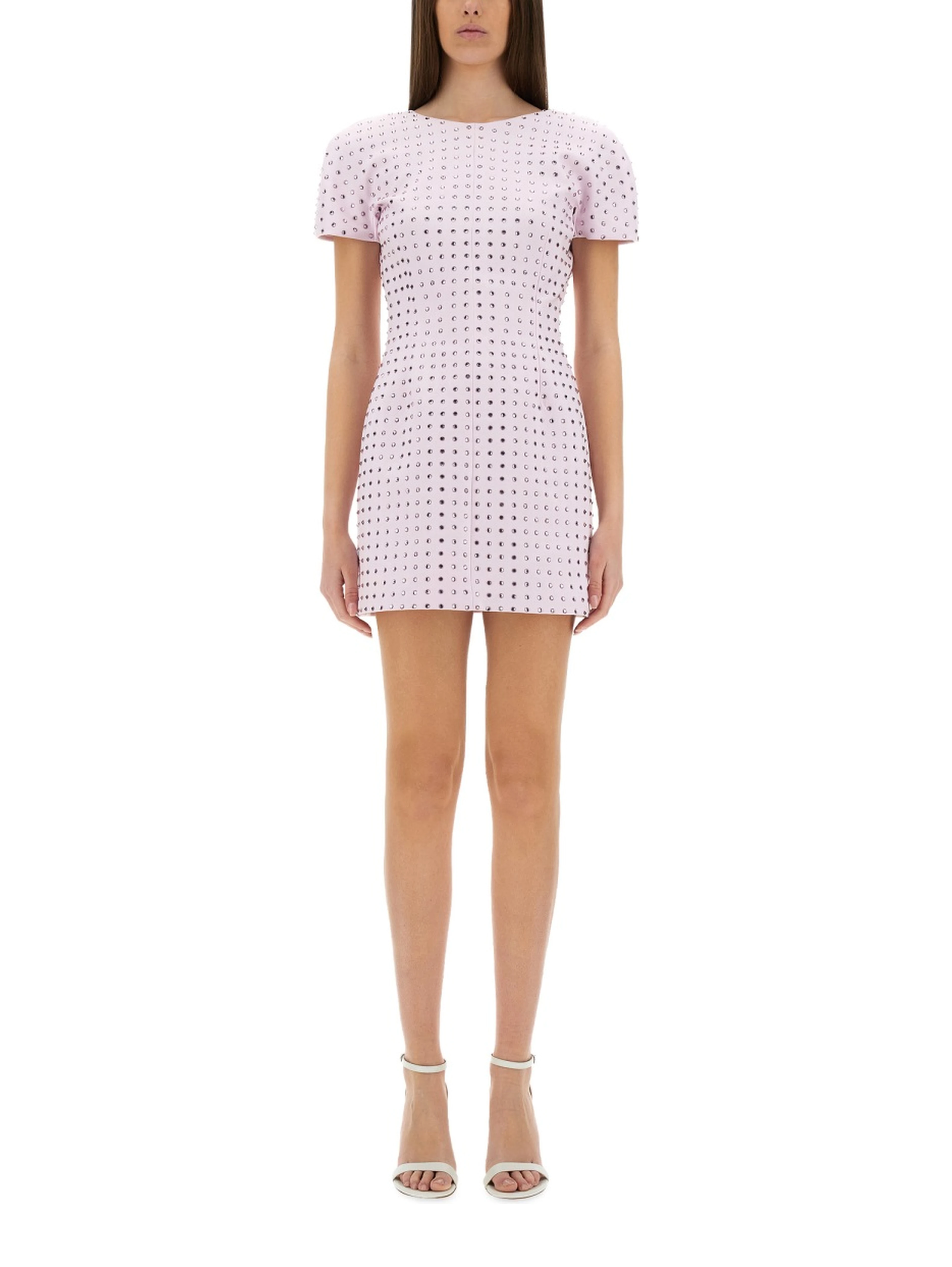 MINI DRESS WITH RHINESTONES