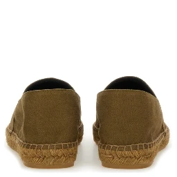 COTTON GABARDINE ESPADRILLE