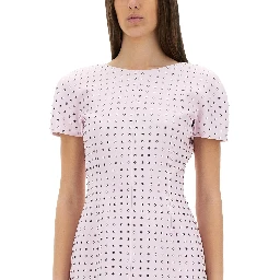 MINI DRESS WITH RHINESTONES