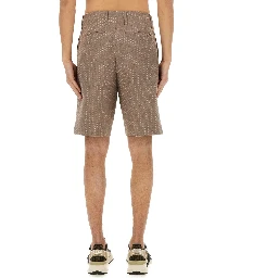 JACQUARD BERMUDA SHORTS